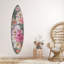Floral Bloom Decorative Acrylic Surfboard by Oliver Gal