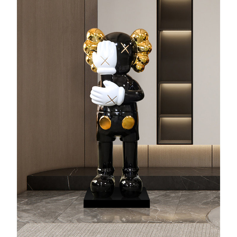 Statue moderne moderne KAWS
