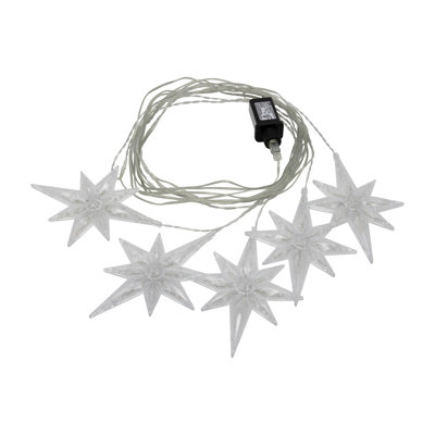 Aaronette Electric North Star LED Curtain String Lights