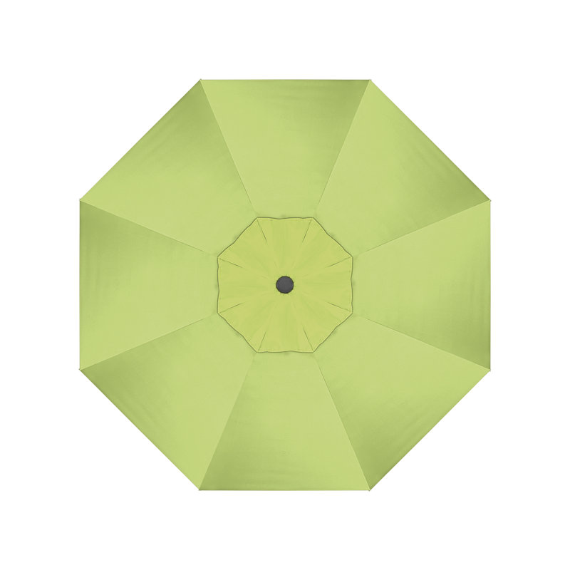 Parasol de marché 7,5', Gris, Spectre Sunbrella® coriandre, Sunbrella®