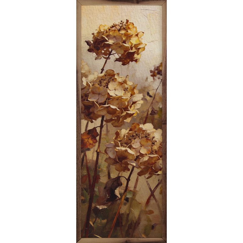 Hortensias fanés, 4 x 12