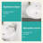 16X11 Inch White Ceramic Rectangle Wall Mount Bathroom Sink With Single Faucet Hole