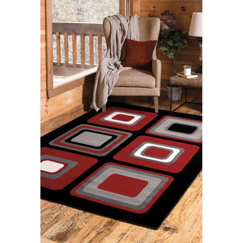 Elisavet Geometric Indoor Rug, Rectangle 5'3" x 7'2"