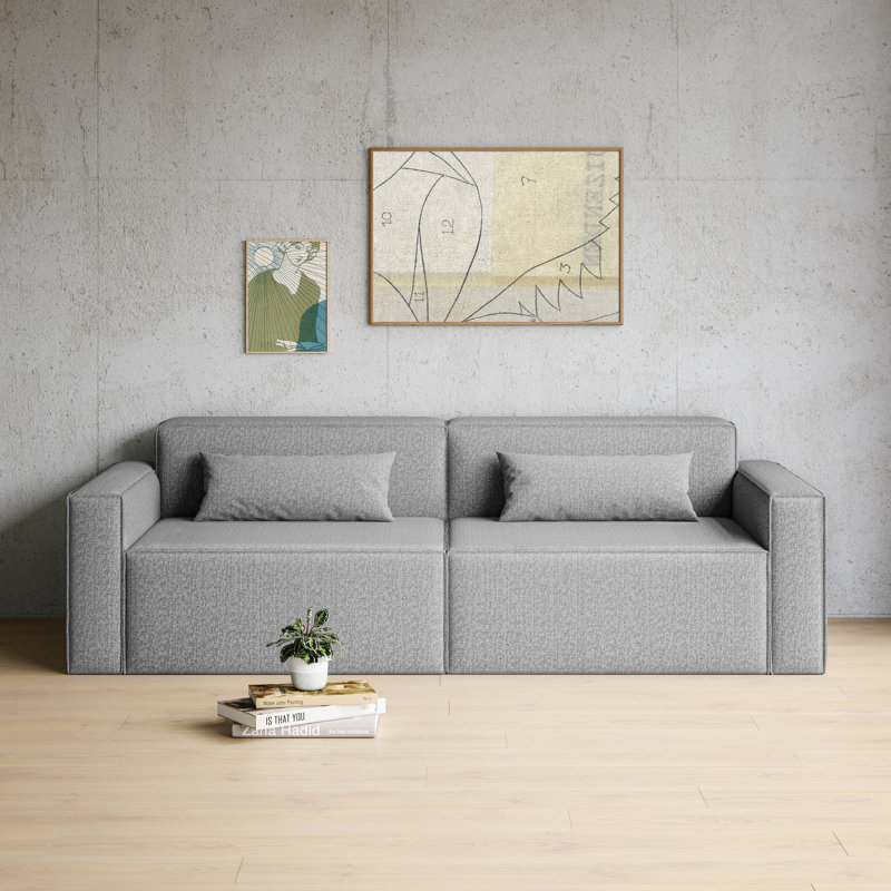 Mix Modular 2-Pc Sofa, Mowat Raven