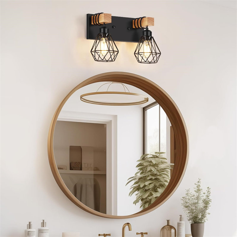 Dimmable Vanity Light, 2 Lights