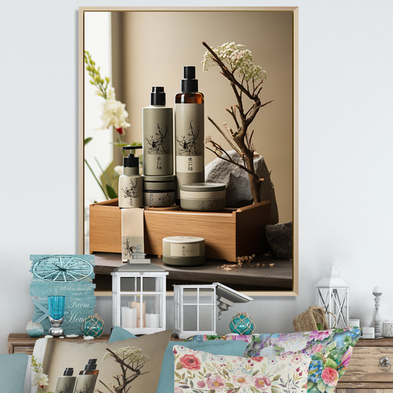 Art asiatique, articles de toilette Sumi II - impressions murales asiatiques, H 44 po x l 34 po x P 1,5 po