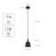 Pendant light 1-light Ishimon-447437005-447710450-447436992