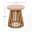 Table d'appoint d'extérieur en bois d'acacia-1460759082