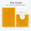 Kulap 2 Piece Rectangle and U-Shaped Bath Rug Set-1003114590