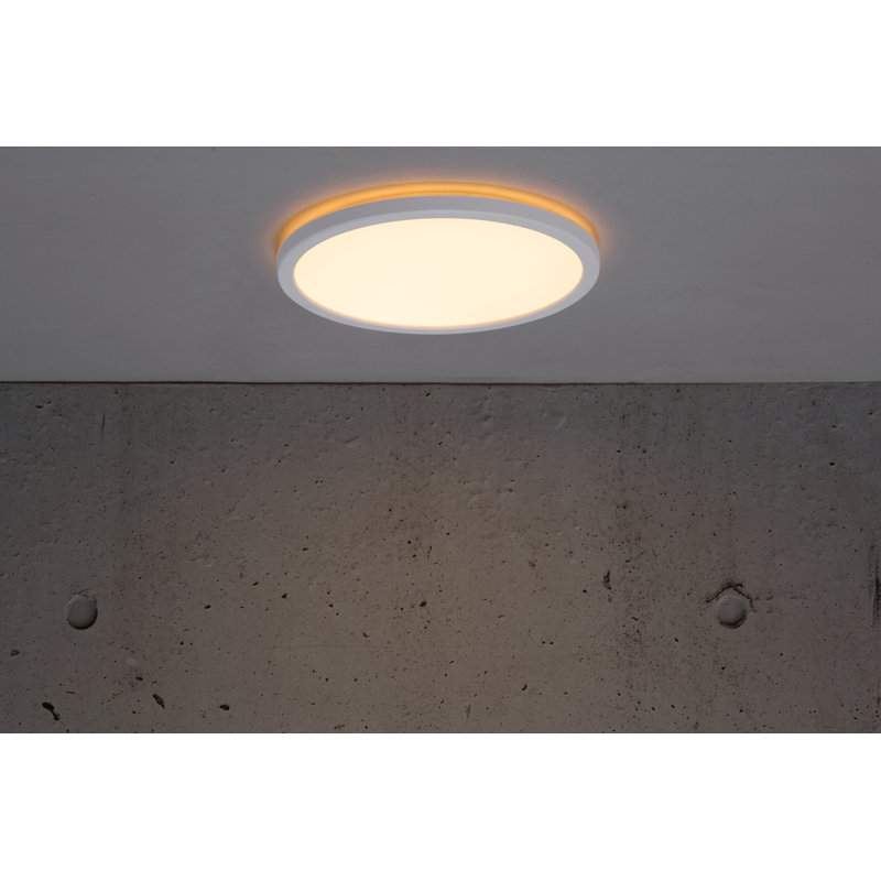 4726 LED Flush Mount, 2.3cm H x 24.4cm W x 24.4cm D