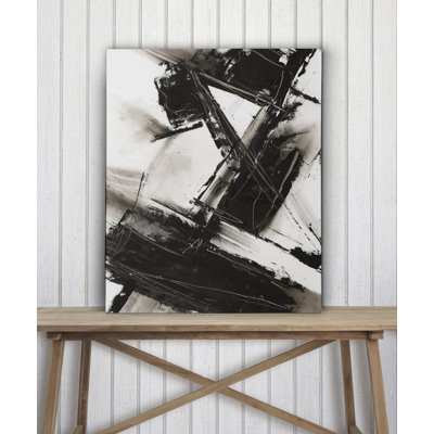 « diagonale matrix ii », impression sur toile tendue