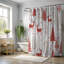 Rideau de douche Retro Xmas - Premium-634021124
