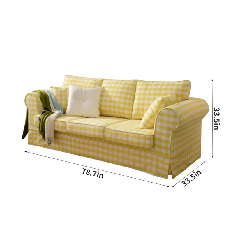 Trilbi Upholstered 78.7'' Sofa