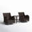 Mehara 2-Person Swivel Outdoor Conversation Set