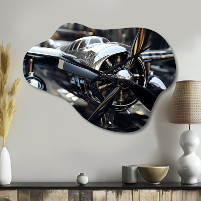 Ninave - Cloud Shape  Silver Wall Clock - Unique Shape