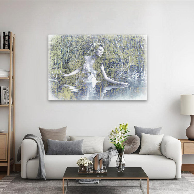 Swan Lake - photographie figurative, art de la mode, H 40 po x l 60 po