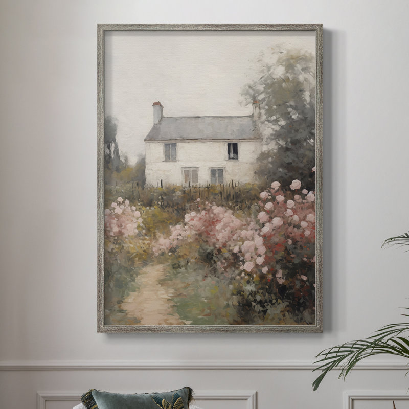 «Vintage Landscape XXVIII», reproduction encadrée - bois massif, H 11 po x l 9 po
