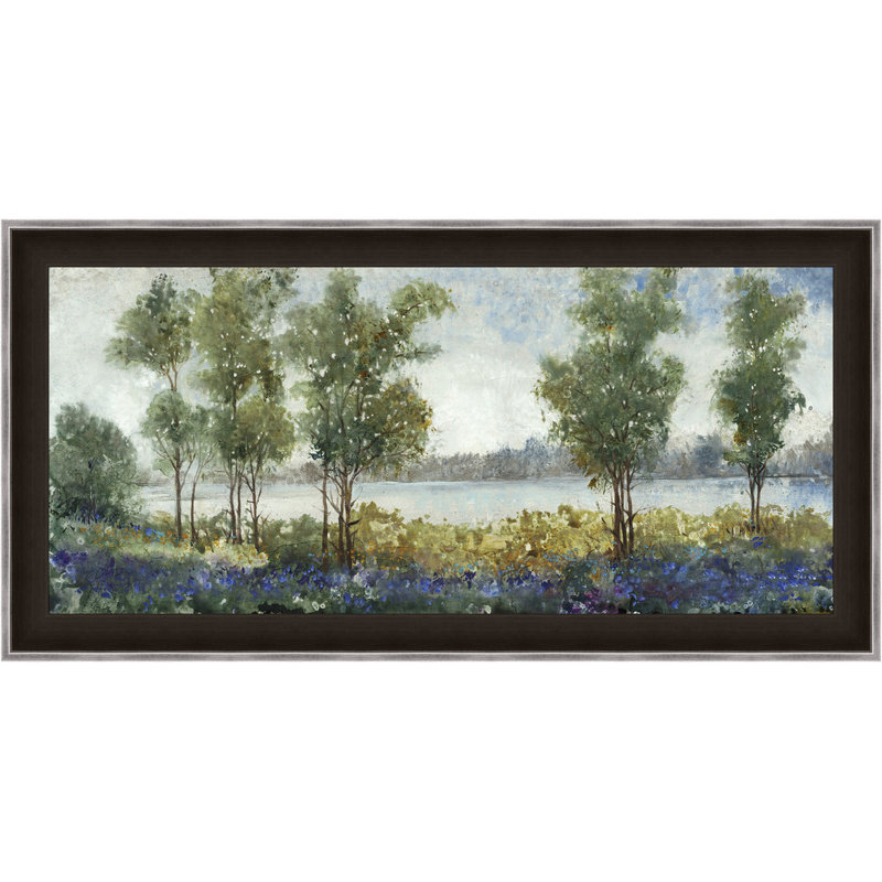 "country retreat i" , reproduction d’art encadrée