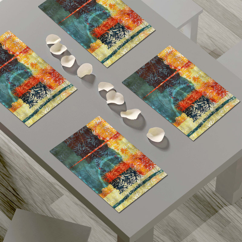 Polyester Abstract Placemat