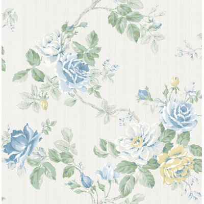 Rouleau de papier peint L 32,81 pi x l 20,5 po Mccoy Springtime Trail