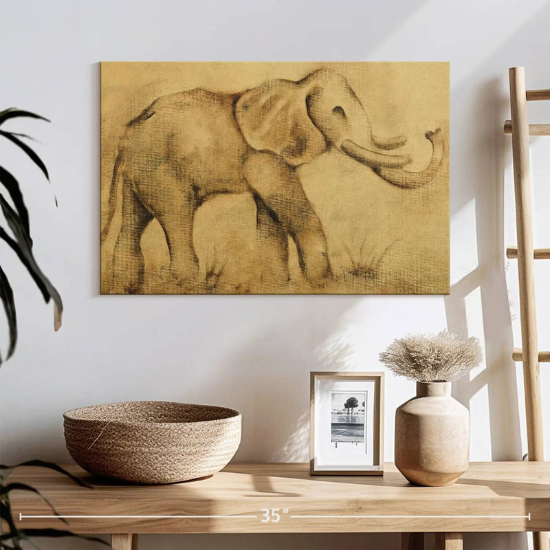 Global Elephant Light, 16" H x 24" W