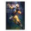  «American Football Legend 1» par Ann Klee, art mural en verre acrylique, 12 po x 16 po
