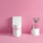 SUNNY HOUSE 1.28 Gallons GPF Elongated One-Piece Toilet