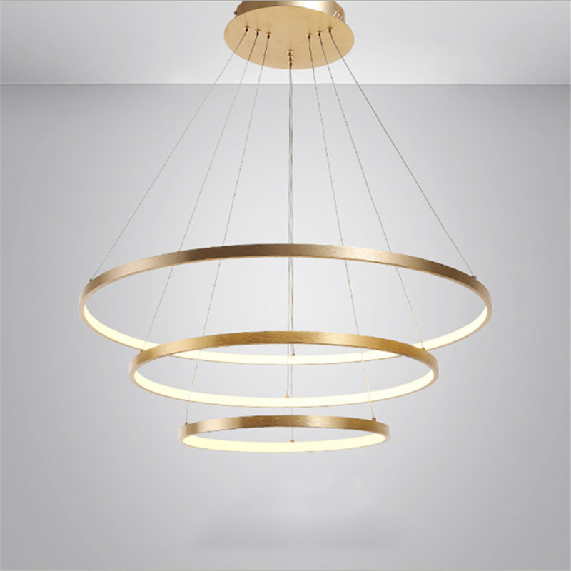 Erek 3 - Light LED Tiered Chandelier, 3000K