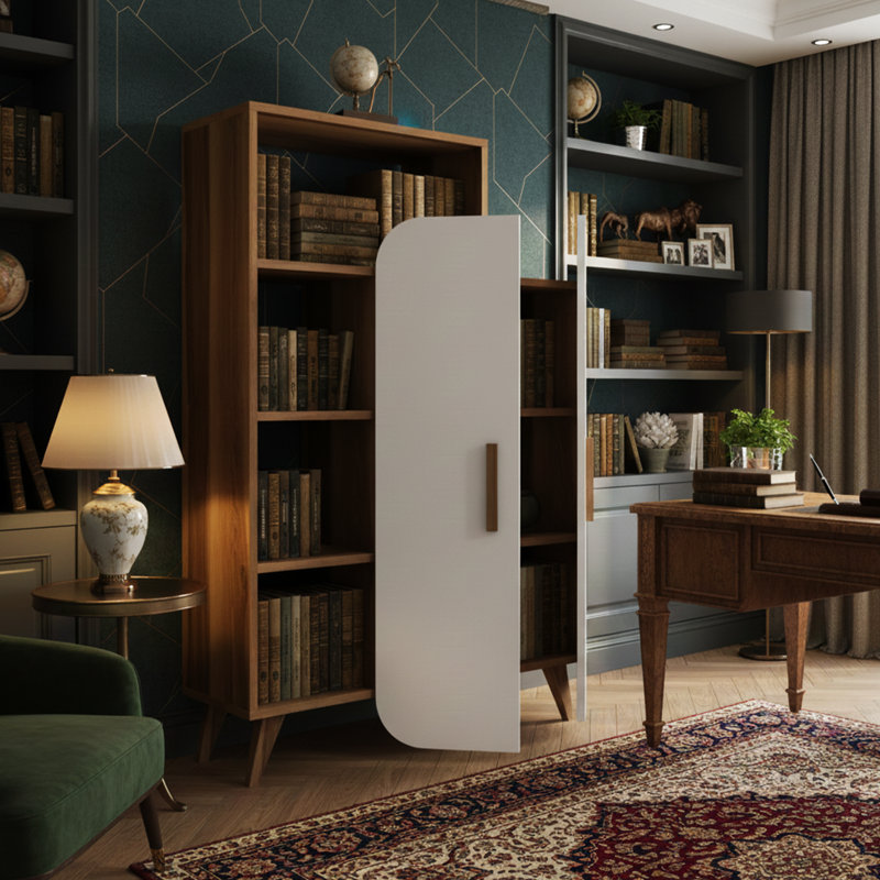 Kerk Geometric Storage Bookcase