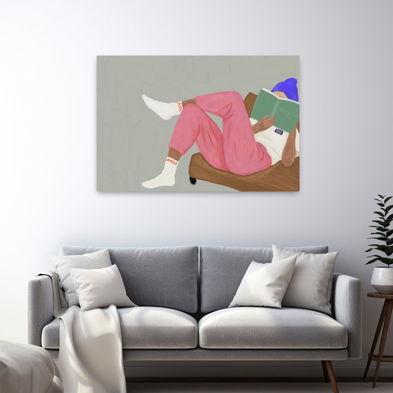 Art contemporain, art contemporain abstrait, H 32 po x l 48 po