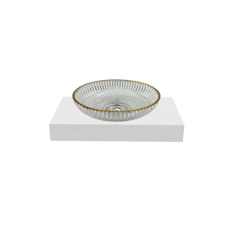 Lavabos vasques décoratives ovales 21 "avec base blanche 36" Lucine, Noir
