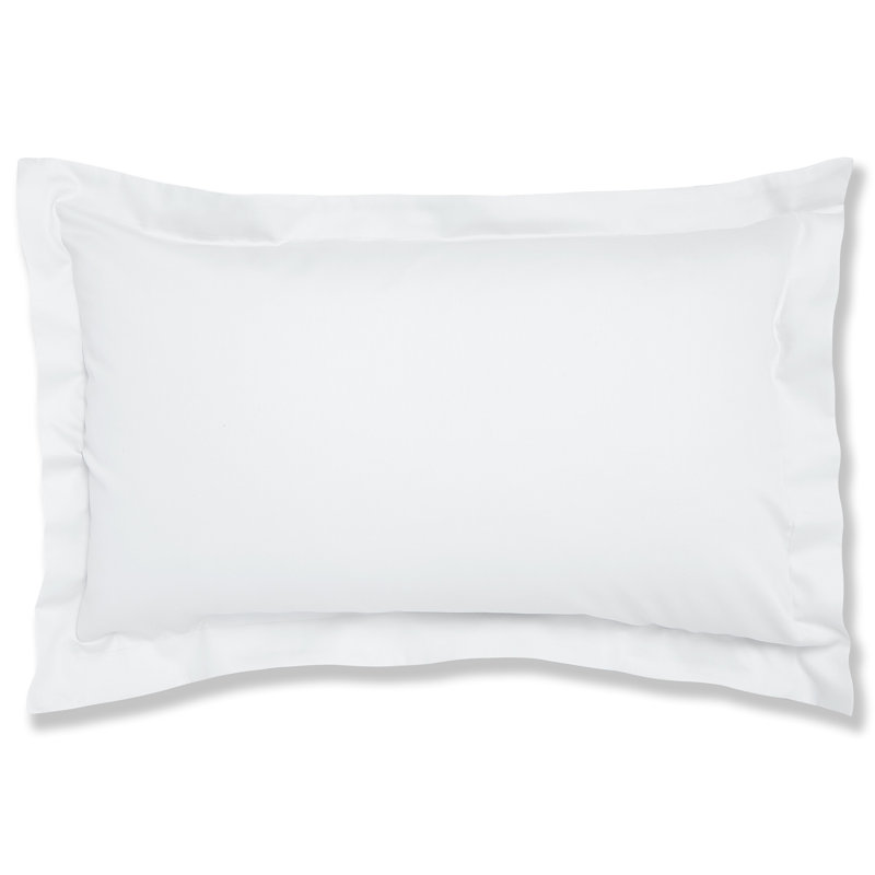 Jasper Oxford Pillowcase, White