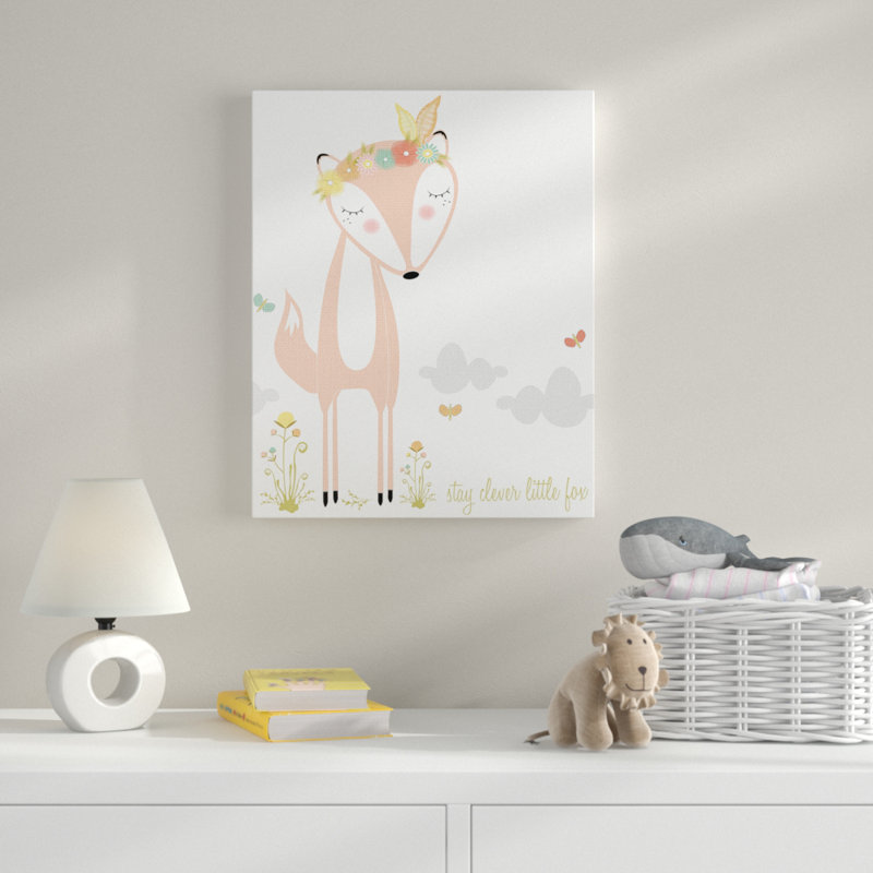 Art sur toile Yara Peach, H 30 po x l 24 po x P 1,5 po, Toile tendue
