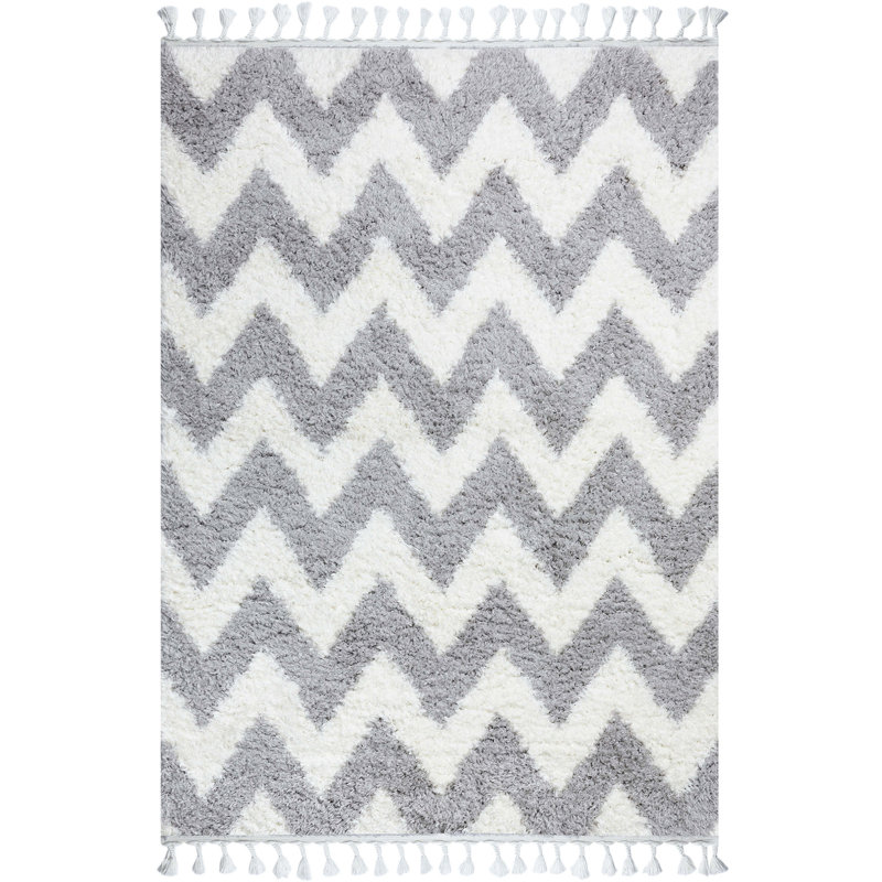 Tapis à poils longs Marou, Rectangle 6 pi 7 po x 9 pi 7 po