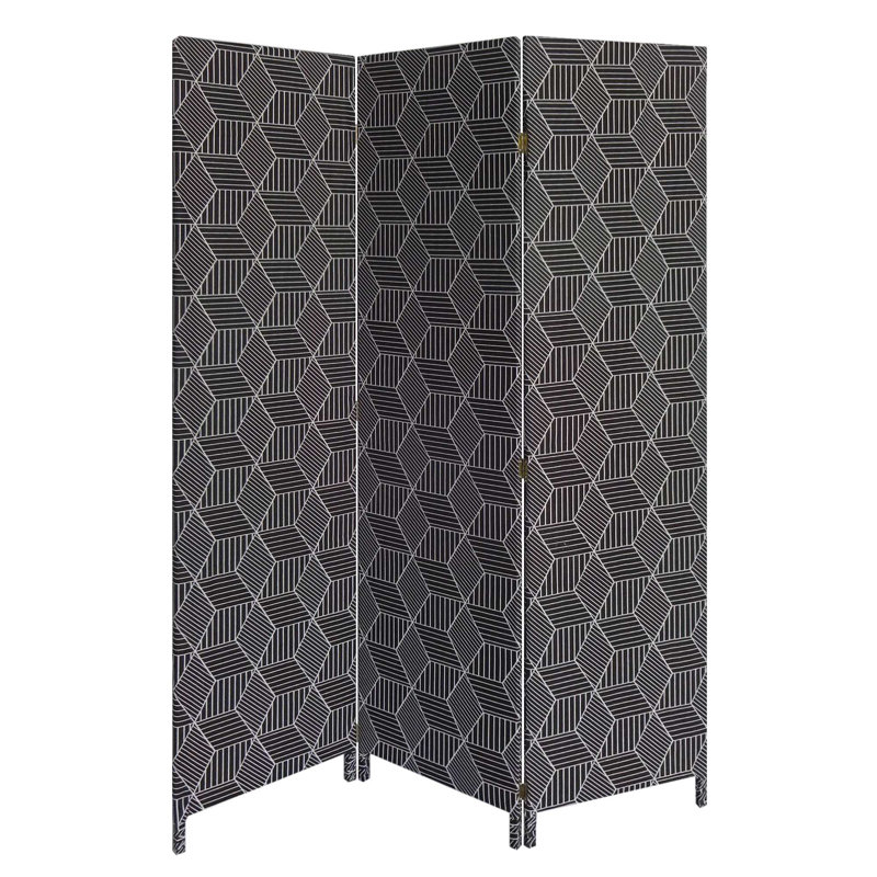 Cloison pliante 3 panneaux l 47 po x H 71 po Siragan