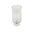 Perry And Grey Glass Round Candle Holder With Elevated Base