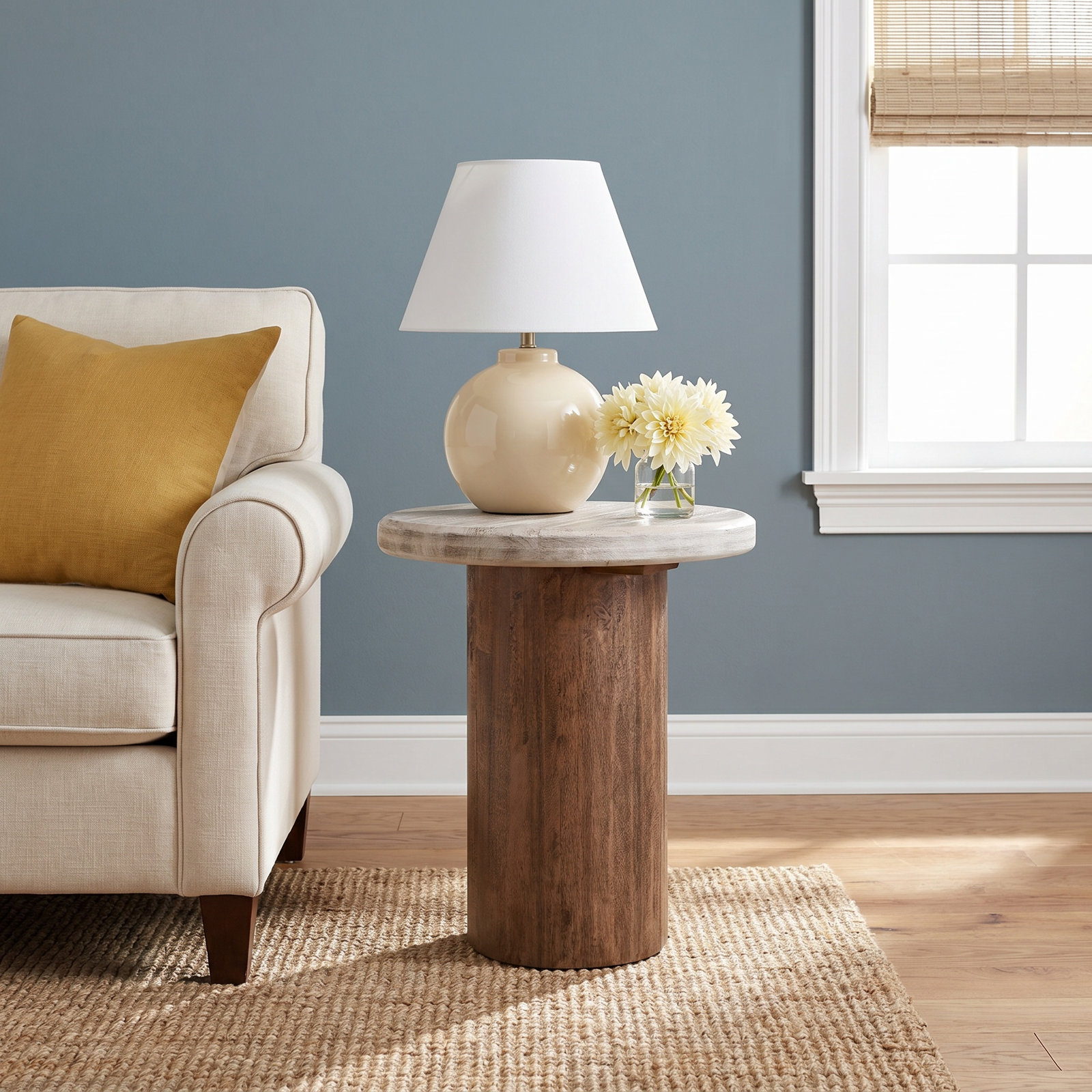 Shepherd Solid Wood End Table