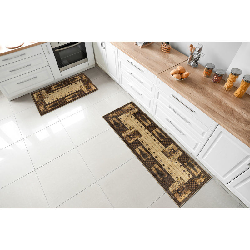 Tapis lavable à la machine Niverville, Tapis de couloir 2 pi 2 po x 5 pi 3 po