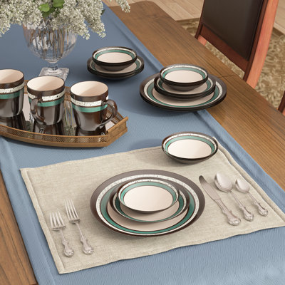16 Piece Dinnerware Set, Service for 4