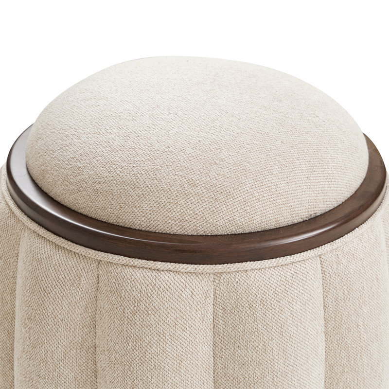Camellia Field Upholstered Bench
