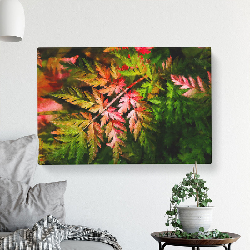 Fern Leaves Vol.2 - Wrapped Canvas, 40cm H x 60cm W x 3cm D