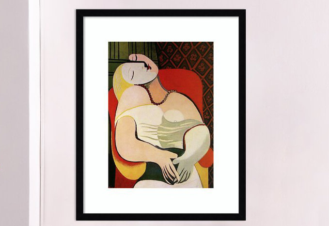 Pablo Picasso's The Dream painting.