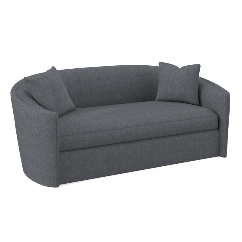 Aurora Sofa, Elise Harbor 100% Polyester