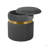 Modern Velvet Round Ottoman With Storage,-1746303122