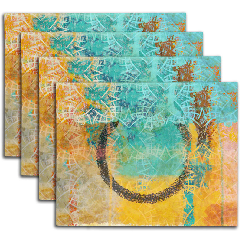 Polyester Abstract Placemat