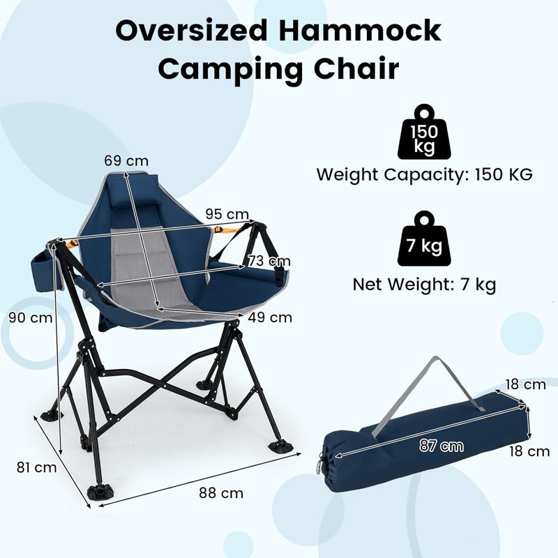 Camping Chair, Blue