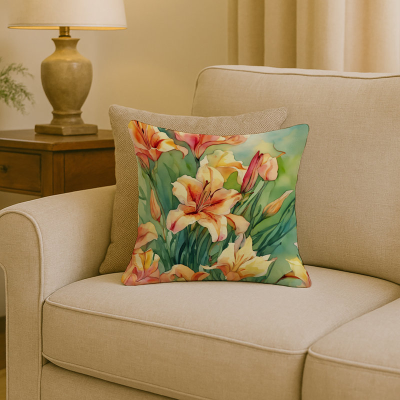 Coussin Utah Sego, Carré 18 po