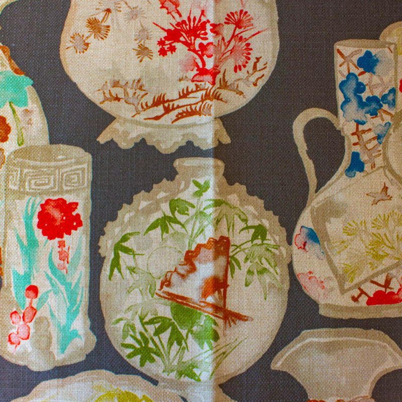 Nouvel China Obsession Truffle Fabric