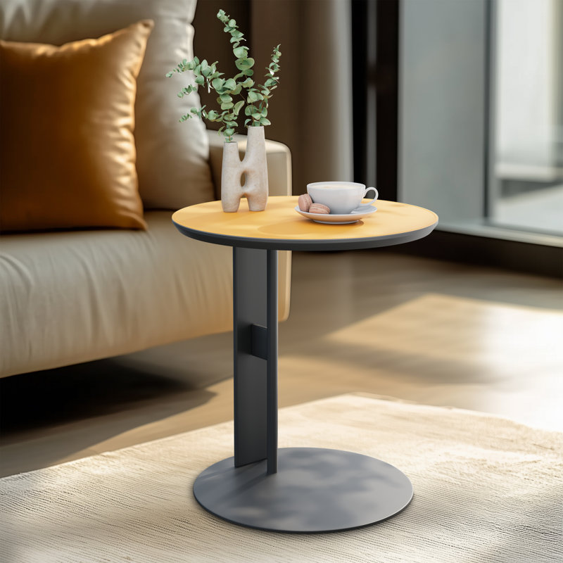 Corvyn Frame End Table, Orange