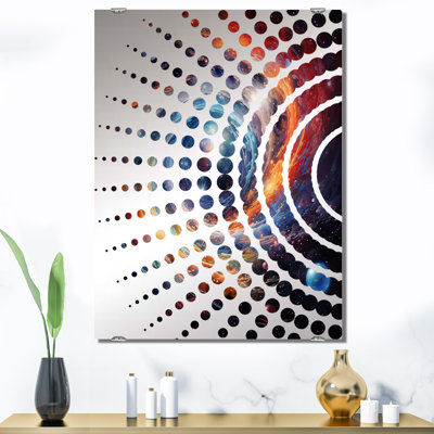 Décoration murale miroir Tajik - Galaxies MIR139174